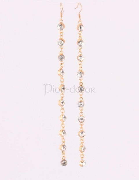 Свадебные серьги из Позолоченная бижутерия от  6