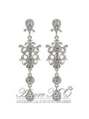 Серьги К_0019-4 из Посеребренная бижутерия от Свадебный салон Amore Mio 1