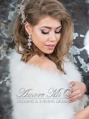 Серьги длинные из Посеребренная бижутерия от Свадебный салон Amore Mio 1