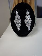 Серьги 15-30 из Посеребренная бижутерия от Свадебный салон Wedding Lily 1