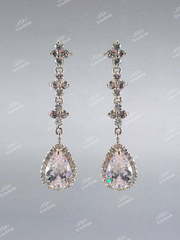 Серьги OK117 из Посеребренная бижутерия от Свадебный салон To be Bride 1