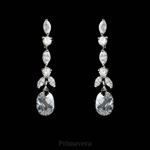 Серьги 90018 из Посеребренная бижутерия от Свадебный салон Примавера 1