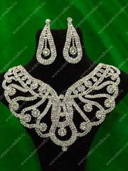 Комплект 755 из Посеребренная бижутерия от Свадебный салон Эдем 1