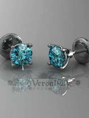 Серьги VGS0159 из Белое золото от Ювелирный Дом Версаль 2