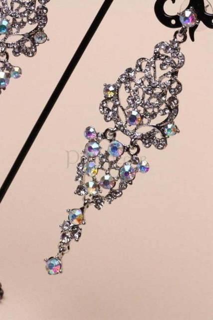 Серьги Восточная царица из Посеребренная бижутерия от  2