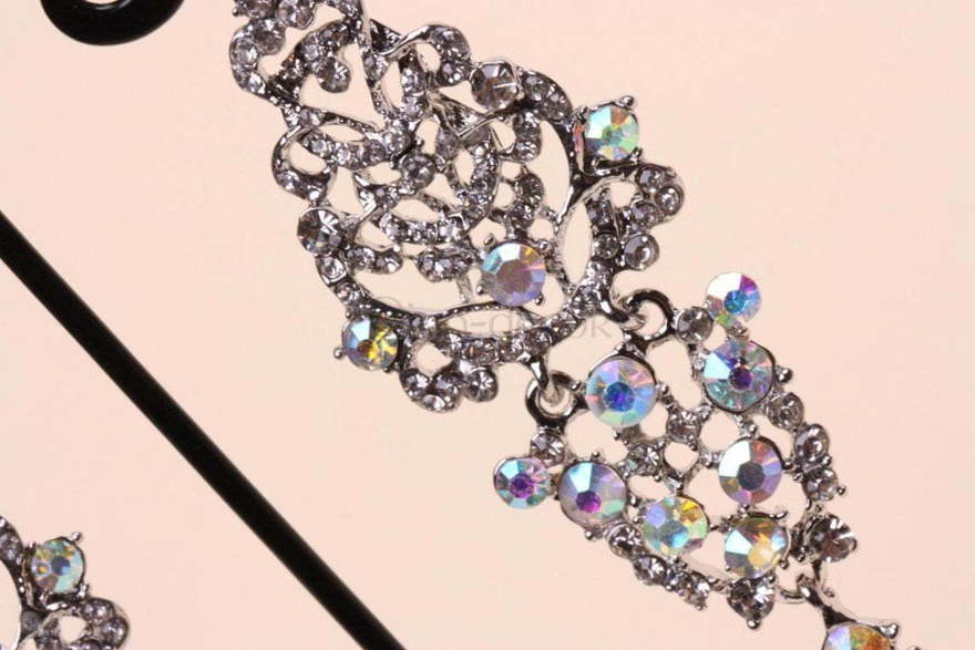 Серьги Восточная царица из Посеребренная бижутерия от  4