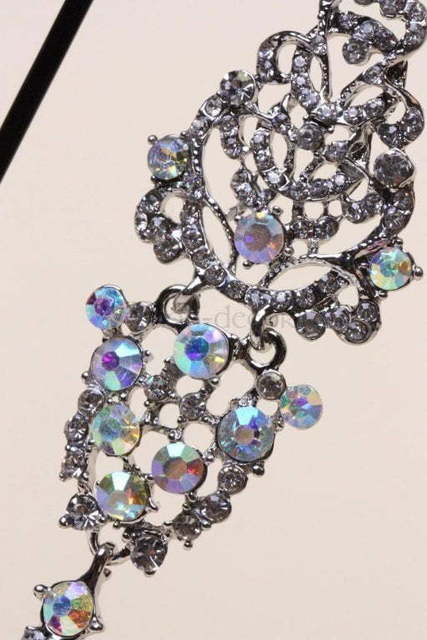 Серьги Восточная царица из Посеребренная бижутерия от  5