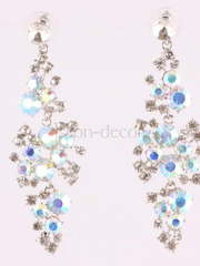 Вечерние серьги из Посеребренная бижутерия от  1