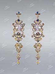 OK101 Серьги OK101 из Позолоченная бижутерия от Свадебный салон To be Bride 1