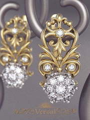 Серьги VGS0139 из Желтое золото от Ювелирный Дом Версаль 1