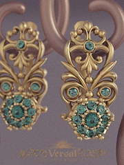 Серьги VGS0139 из Желтое золото от Ювелирный Дом Версаль 2
