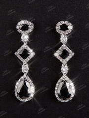 Серьги AL02025 из Посеребренная бижутерия от Свадебный салон To be Bride 1