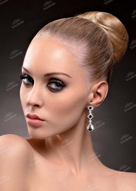 Серьги AL02025 из Посеребренная бижутерия от Свадебный салон To be Bride 2