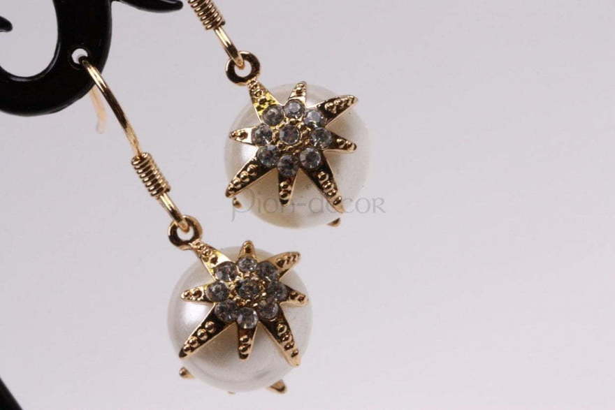 Серьги Жемчужная долина из Позолоченная бижутерия от  3