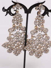 Серьги Роскошные - gold из Позолоченная бижутерия от  1