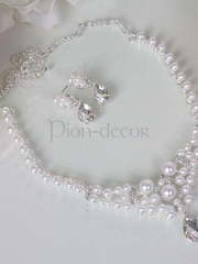 Комплект Pearl из Посеребренная бижутерия от  1