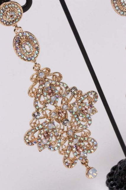 Серьги Королевский шик из Позолоченная бижутерия от  2