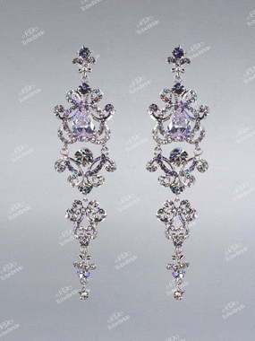 Серьги OK100 из Посеребренная бижутерия от Свадебный салон To be Bride 1