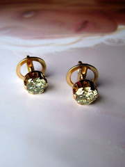 Серьги Танец искр из Желтое золото от Ювелирный салон Jewellery Art 1