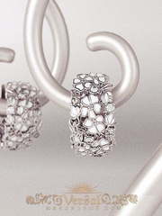 Серьги VGS0165 из Белое золото, Платина от Ювелирный Дом Версаль 1