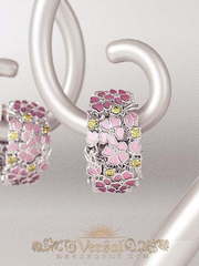 Серьги VGS0165 из Белое золото, Платина от Ювелирный Дом Версаль 2