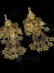 Серьги Sabia из Позолоченная бижутерия от Lady Beetle 1