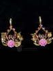 Серьги Sion розовые из Позолоченная бижутерия от Lady Beetle 2