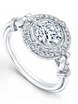 Помолвочное кольцо премиум необычного дизайна AOG-ER-0113 из Белое золото от Ювелирный салон Art of glow 1