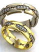 Обручальные кольца из золота с бриллиантами AOG-obr-410 из Желтое золото от Ювелирный салон Art of glow 1