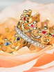 Великолепные обручальные кольца в виде короны AOG-obr-427 из Комбинированные от Ювелирный салон Art of glow 2