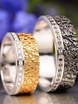 Шикарные обручальные кольца с бриллиантами AOG-obr-069 из Комбинированные от Ювелирный салон Art of glow 2