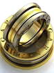 Необычные обручальные кольца из золота AOG-obr-200 из Комбинированные от Ювелирный салон Art of glow 1