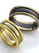 Обручальные кольца Астрид Арт.023 из Комбинированные от Ювелирный салон ROYAL DIAMONDS 1