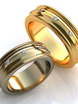 Обручальные кольца Марфа Арт.046 из Желтое золото от Ювелирный салон ROYAL DIAMONDS 1
