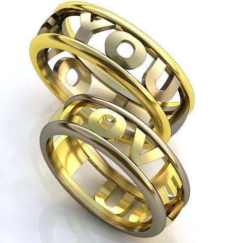Обручальные кольца Хестер Арт.099 из Комбинированные от Ювелирный салон ROYAL DIAMONDS 1