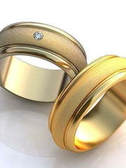 Обручальные кольца Емельяна Арт.060 из Желтое золото от Ювелирный салон ROYAL DIAMONDS 1