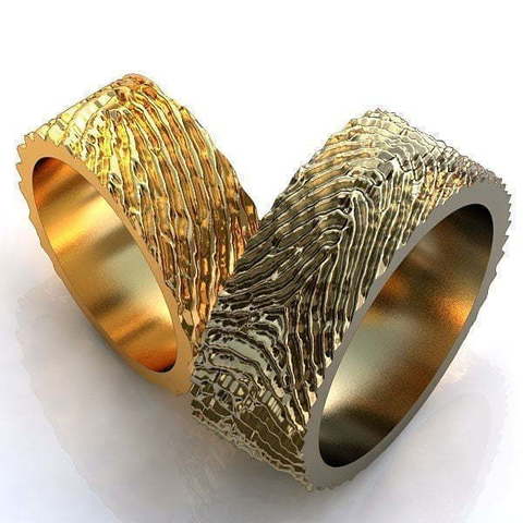 Обручальные кольца Старла Арт.074 из Желтое золото от Ювелирный салон ROYAL DIAMONDS 1