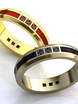Обручальные кольца Тамсин Арт.079 из Желтое золото от Ювелирный салон ROYAL DIAMONDS 1