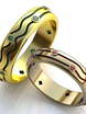 Обручальные кольца Трина Арт.087 из Желтое золото от Ювелирный салон ROYAL DIAMONDS 1