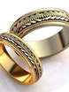 Обручальные кольца Урла Арт.215 из Желтое золото от Ювелирный салон ROYAL DIAMONDS 1