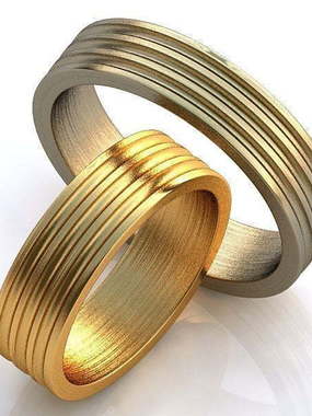 Обручальные кольца Ачеана Арт.207 из Желтое золото от Ювелирный салон ROYAL DIAMONDS 1