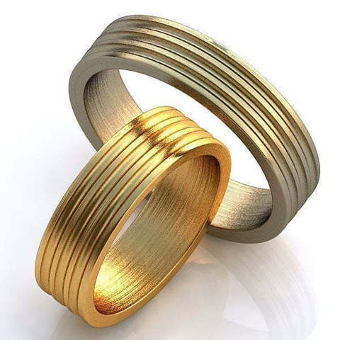 Обручальные кольца Ачеана Арт.207 из Желтое золото от Ювелирный салон ROYAL DIAMONDS 1