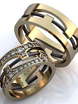 Обручальные кольца Позия Арт.223 из Желтое золото от Ювелирный салон ROYAL DIAMONDS 1