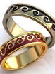 Обручальные кольца Салина Арт.303 из Желтое золото от Ювелирный салон ROYAL DIAMONDS 1