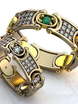 Обручальные кольца Самэль Арт.224 из Желтое золото, Комбинированные от Ювелирный салон ROYAL DIAMONDS 1
