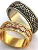 Обручальные кольца Амата Арт.304 из Желтое золото от Ювелирный салон ROYAL DIAMONDS 1