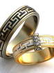 Обручальные кольца Жанэт Арт.302 из Желтое золото от Ювелирный салон ROYAL DIAMONDS 1