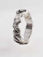 Обручальное кольцо Многогранность mini из Серебро от  1