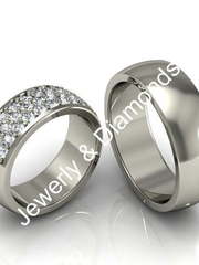 Обручальные кольца из Белое золото от Ювелирный салон Jewelry & Diamonds 1