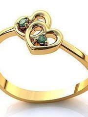 Помолвочное кольцо из Желтое золото от Ювелирный салон Jewelry & Diamonds 1